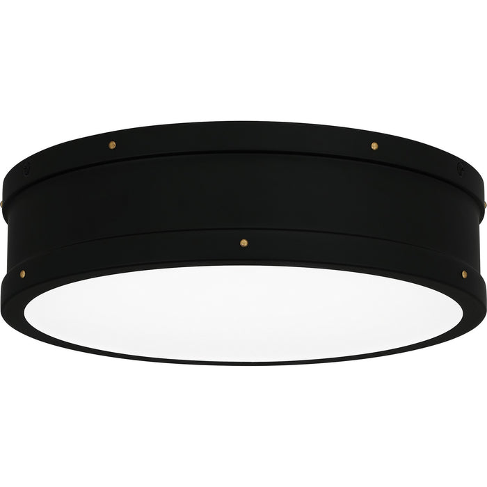 Myhouse Lighting Quoizel - QF5224MBK - LED Flush Mount - Quoizel Fixture - Matte Black