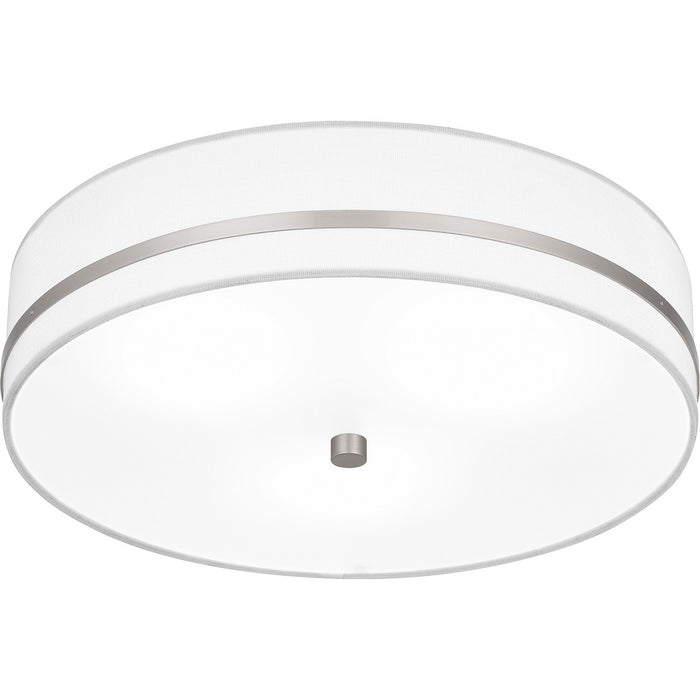 Myhouse Lighting Quoizel - QFL6180BN - Three Light Flush Mount - Quoizel Flush Mount - Brushed Nickel