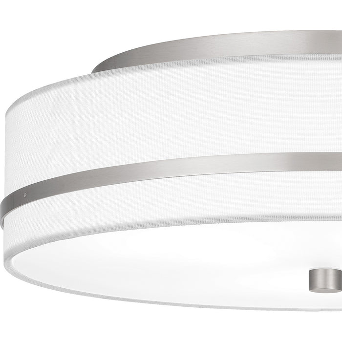 Myhouse Lighting Quoizel - QFL6180BN - Three Light Flush Mount - Quoizel Flush Mount - Brushed Nickel