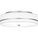 Myhouse Lighting Quoizel - QFL6180BN - Three Light Flush Mount - Quoizel Flush Mount - Brushed Nickel