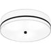 Myhouse Lighting Quoizel - QFL6180MBK - Three Light Flush Mount - Quoizel Flush Mount - Matte Black