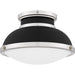 Myhouse Lighting Quoizel - QFL6184MBK - Two Light Flush Mount - Quoizel Flush Mount - Matte Black