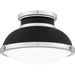 Myhouse Lighting Quoizel - QFL6184MBK - Two Light Flush Mount - Quoizel Flush Mount - Matte Black