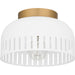 Myhouse Lighting Quoizel - QFL6208W - One Light Flush Mount - Quoizel Flush Mount - Matte White