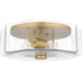 Myhouse Lighting Quoizel - QFL6222AB - Two Light Flush Mount - Quoizel Flush Mount - Aged Brass