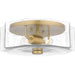 Myhouse Lighting Quoizel - QFL6222AB - Two Light Flush Mount - Quoizel Flush Mount - Aged Brass