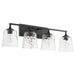 Myhouse Lighting Quorum - 5005-4-159 - Four Light Vanity - Eldorado - Matte Black