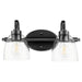 Myhouse Lighting Quorum - 5060-2-69 - Two Light Vanity - Reyes - Textured Black