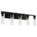 Myhouse Lighting Quorum - 533-5-59 - Five Light Vanity - Kilbey - Matte Black