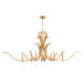 Myhouse Lighting Quorum - 621-8-74 - Eight Light Chandelier - Majesty - Gold Leaf