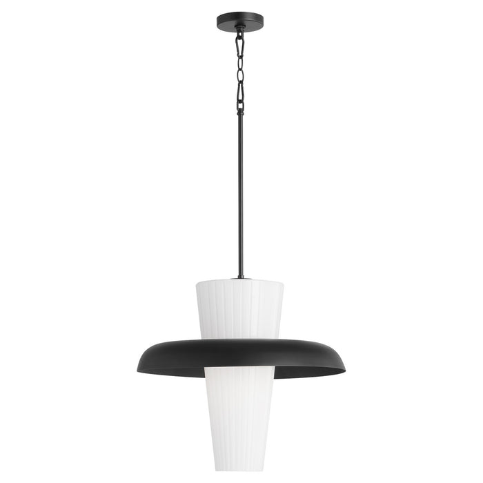 Myhouse Lighting Quorum - 8227-20-59 - One Light Pendant - Mallory - Matte Black