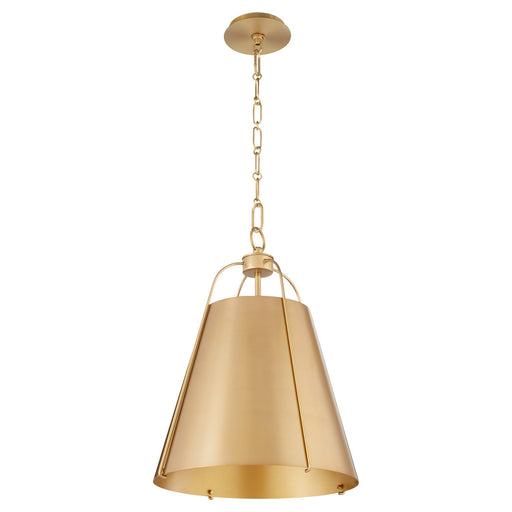 Myhouse Lighting Quorum - 861-1-80 - One Light Pendant - Jamie - Aged Brass