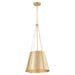 Myhouse Lighting Quorum - 862-1-80 - One Light Pendant - Denise - Aged Brass