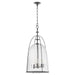 Myhouse Lighting Quorum - 864-3-59 - Three Light Pendant - Alice - Matte Black