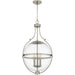 Myhouse Lighting Quoizel - QP6169BN - Three Light Pendant - Quoizel Pendant - Brushed Nickel