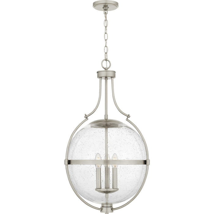 Myhouse Lighting Quoizel - QP6169BN - Three Light Pendant - Quoizel Pendant - Brushed Nickel