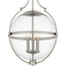 Myhouse Lighting Quoizel - QP6169BN - Three Light Pendant - Quoizel Pendant - Brushed Nickel