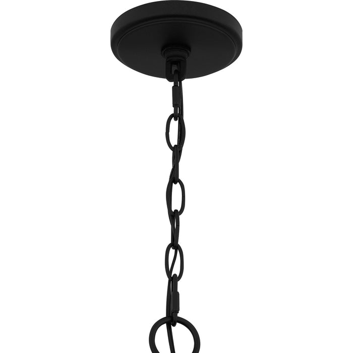 Myhouse Lighting Quoizel - QP6169MBK - Three Light Pendant - Quoizel Pendant - Matte Black