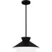 Myhouse Lighting Quoizel - QP6171MBK - One Light Pendant - Quoizel Pendant - Matte Black