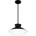 Myhouse Lighting Quoizel - QP6171MBK - One Light Pendant - Quoizel Pendant - Matte Black