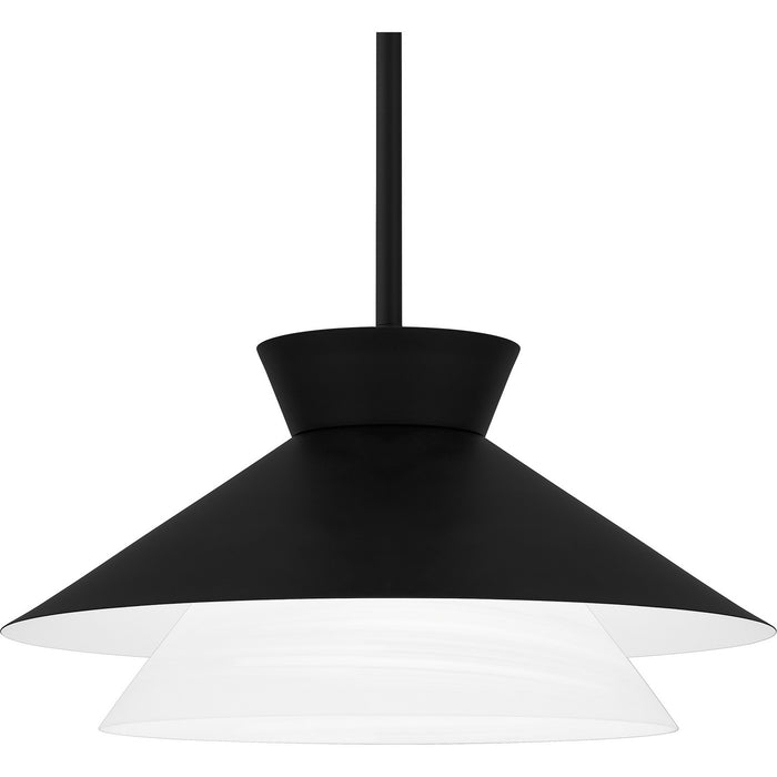 Myhouse Lighting Quoizel - QP6171MBK - One Light Pendant - Quoizel Pendant - Matte Black