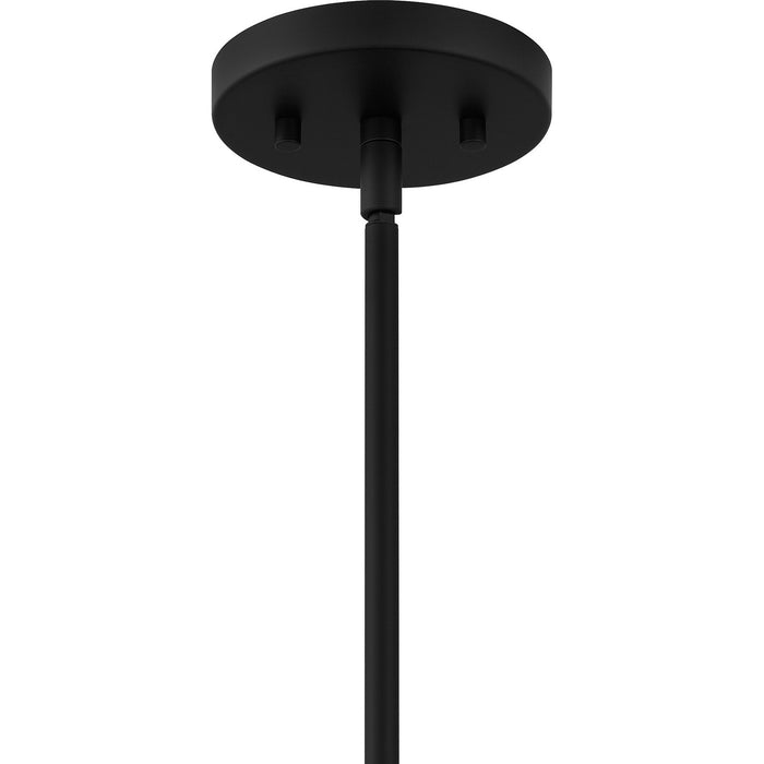 Myhouse Lighting Quoizel - QP6171MBK - One Light Pendant - Quoizel Pendant - Matte Black