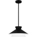 Myhouse Lighting Quoizel - QP6171MBK - One Light Pendant - Quoizel Pendant - Matte Black