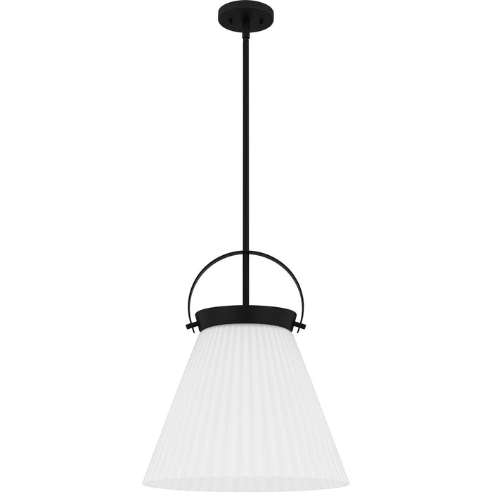 Myhouse Lighting Quoizel - QP6181MBK - One Light Pendant - Quoizel Pendant - Matte Black