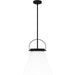 Myhouse Lighting Quoizel - QP6181MBK - One Light Pendant - Quoizel Pendant - Matte Black