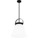 Myhouse Lighting Quoizel - QP6181MBK - One Light Pendant - Quoizel Pendant - Matte Black