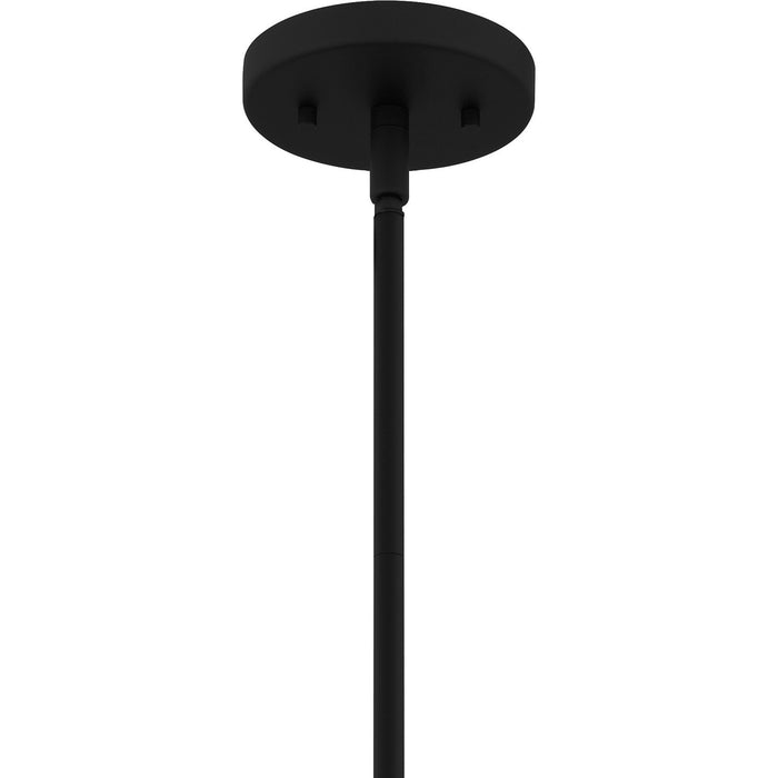 Myhouse Lighting Quoizel - QP6181MBK - One Light Pendant - Quoizel Pendant - Matte Black