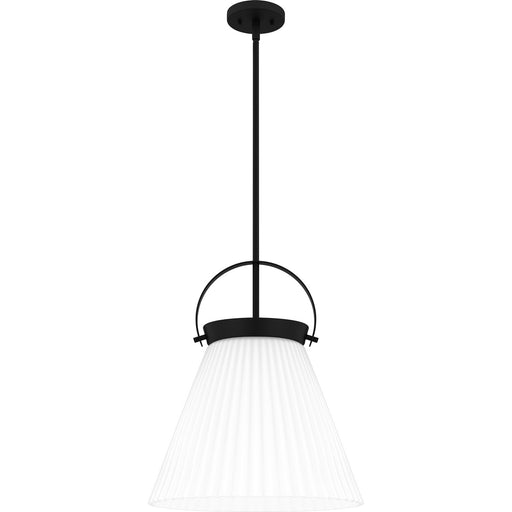 Myhouse Lighting Quoizel - QP6181MBK - One Light Pendant - Quoizel Pendant - Matte Black