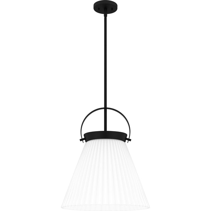 Myhouse Lighting Quoizel - QP6181MBK - One Light Pendant - Quoizel Pendant - Matte Black