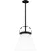 Myhouse Lighting Quoizel - QP6181MBK - One Light Pendant - Quoizel Pendant - Matte Black