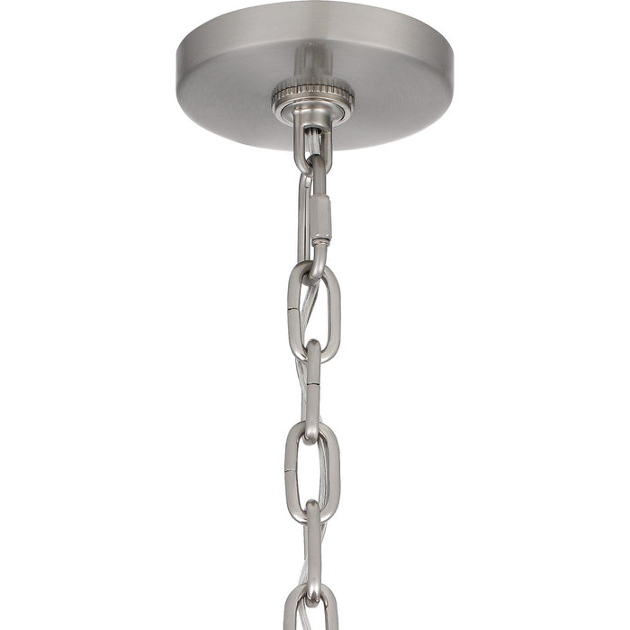 Myhouse Lighting Quoizel - QP6205BN - Three Light Pendant - Quoizel Pendant - Brushed Nickel