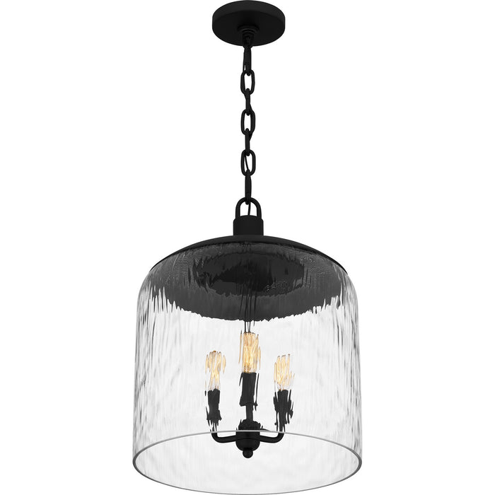 Myhouse Lighting Quoizel - QP6205MBK - Three Light Pendant - Quoizel Pendant - Matte Black