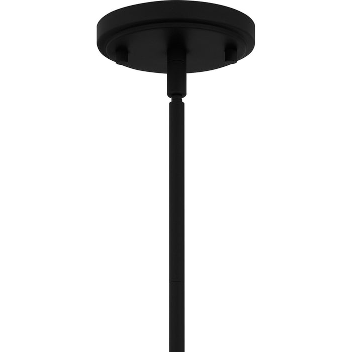 Myhouse Lighting Quoizel - QP6207MBK - One Light Pendant - Quoizel Pendant - Matte Black