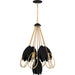 Myhouse Lighting Quoizel - QP6214BWS - Four Light Pendant - Quoizel Pendant - Brushed Weathered Brass