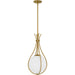 Myhouse Lighting Quoizel - QP6216AB - One Light Mini Pendant - Quoizel Pendant - Aged Brass