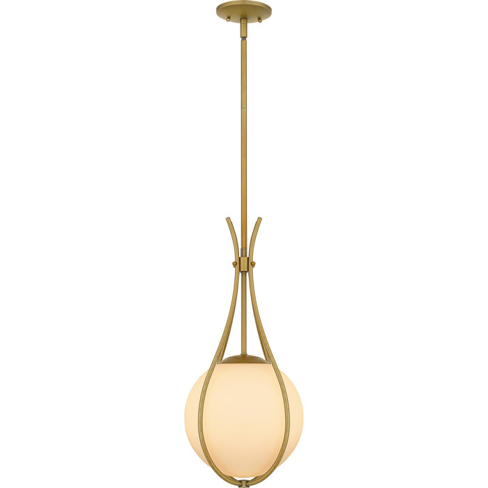 Myhouse Lighting Quoizel - QP6216AB - One Light Mini Pendant - Quoizel Pendant - Aged Brass