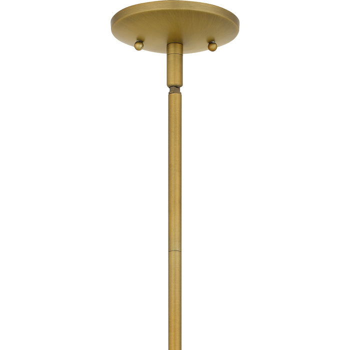 Myhouse Lighting Quoizel - QP6216AB - One Light Mini Pendant - Quoizel Pendant - Aged Brass