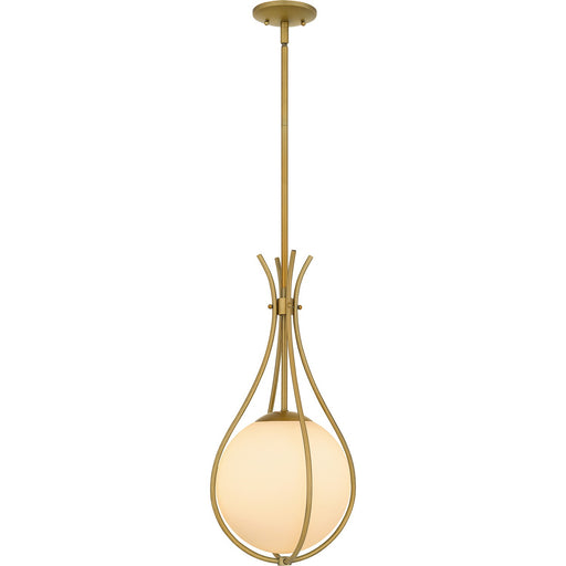 Myhouse Lighting Quoizel - QP6216AB - One Light Mini Pendant - Quoizel Pendant - Aged Brass