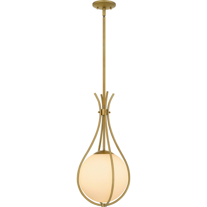 Myhouse Lighting Quoizel - QP6216AB - One Light Mini Pendant - Quoizel Pendant - Aged Brass