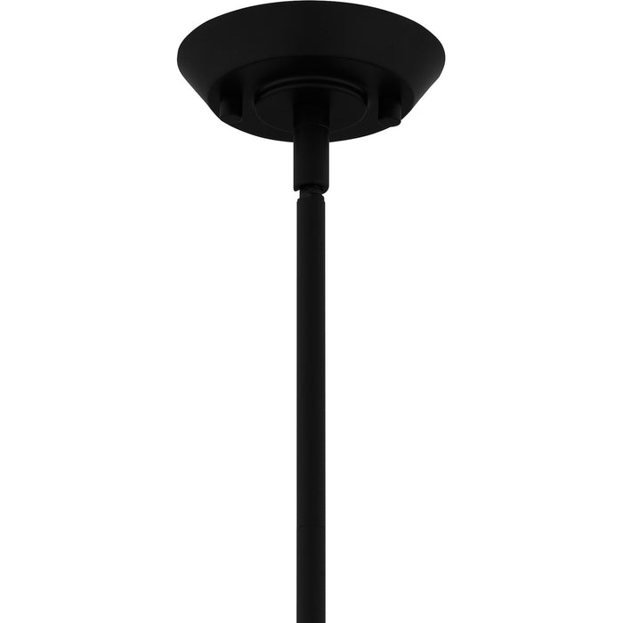 Myhouse Lighting Quoizel - QP6218MBK - Four Light Pendant - Quoizel Pendant - Matte Black