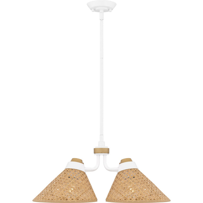 Myhouse Lighting Quoizel - QP6218W - Four Light Pendant - Quoizel Pendant - Matte White