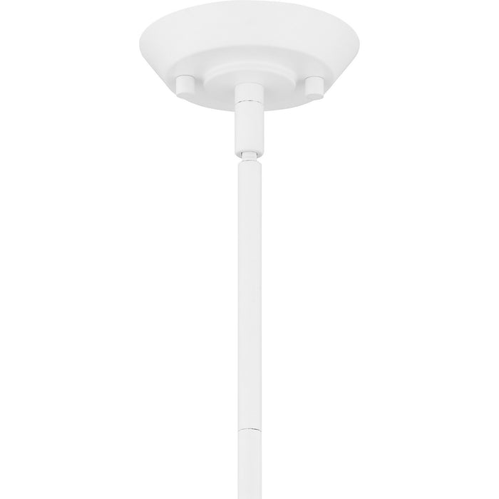 Myhouse Lighting Quoizel - QP6218W - Four Light Pendant - Quoizel Pendant - Matte White