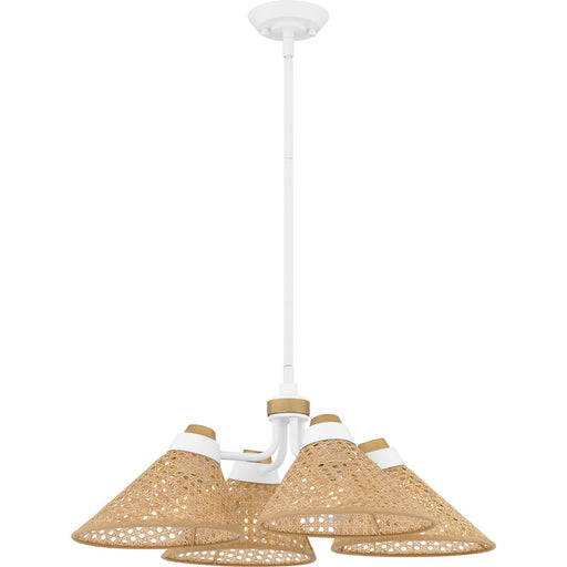 Myhouse Lighting Quoizel - QP6218W - Four Light Pendant - Quoizel Pendant - Matte White