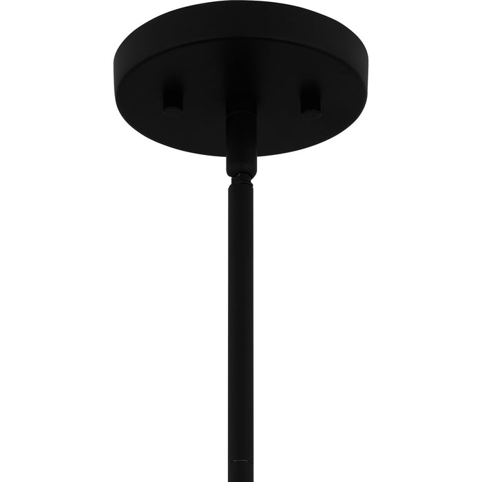 Myhouse Lighting Quoizel - QP6223MBK - Three Light Pendant - Quoizel Pendant - Matte Black