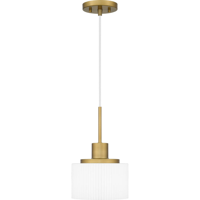 Myhouse Lighting Quoizel - QPP6172AB - One Light Mini Pendant - Quoizel Piccolo Pendant - Aged Brass