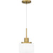 Myhouse Lighting Quoizel - QPP6172AB - One Light Mini Pendant - Quoizel Piccolo Pendant - Aged Brass